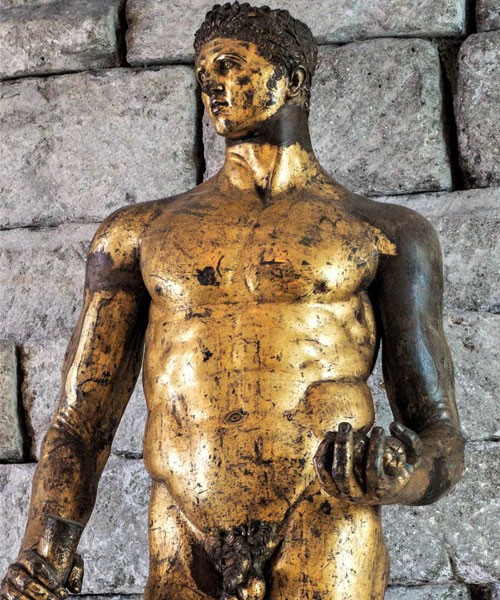 The statue of Hercules from Forum Boarium, Musei Capitolini