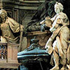 Funerary monument of Pope Alexander VIII, fragment, Basilica of San Pietro in Vaticano