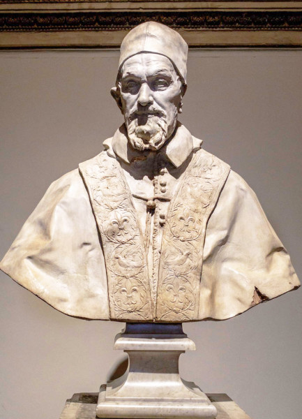Alessandro Algardi, popiersie papieża Innocentego X, Museo Nazionale del Palazzo di Venezia