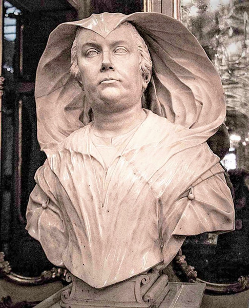 Bust of Olimpia Maidalchini,Galleria Doria Pamphilj