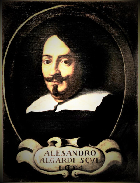 Portrait of Alessandro Algardi, Accademia Nazionale di San Luca