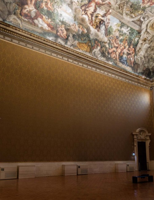 Triumf Opatrzności Bożej, dekoracja stropu Salone Grande, Pietro da Cortona, Museo Nazionale d'Arte Antica, Palazzo Barberini