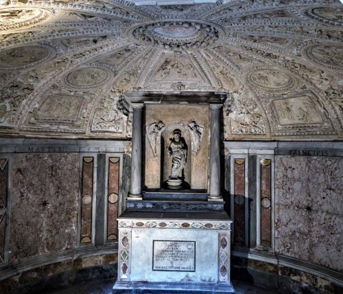 Chapel of the Martyrdom of St. Peter (Tempietto), chapel interior