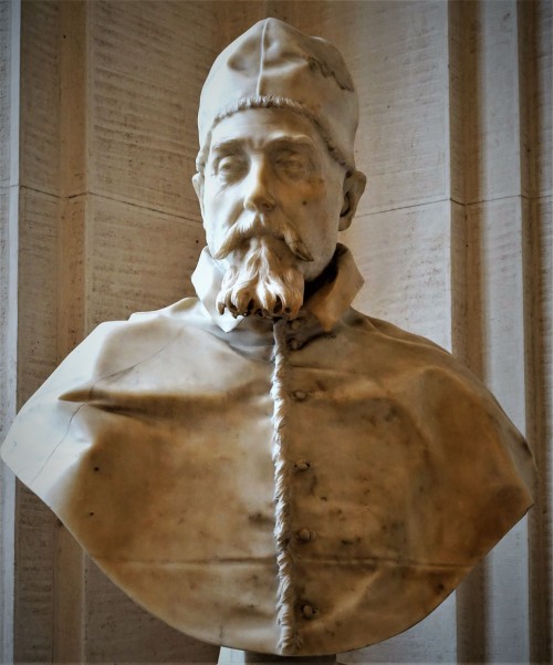 Popiersie papieża Urbana VIII, Gian Lorenzo Bernini, Galleria Nazionale d'Arte Antica, Palazzo Barberini