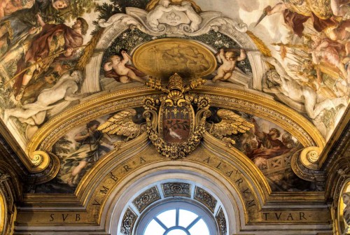 Historia Eneasza, Eneasz udaje się do podziemi, Pietro da Cortona, Palazzo Pamphilj