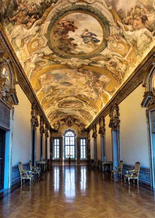 Palazzo Pamphilj, Galleria Serliana, freski - Historia Eneasza, Pietro da Cortona