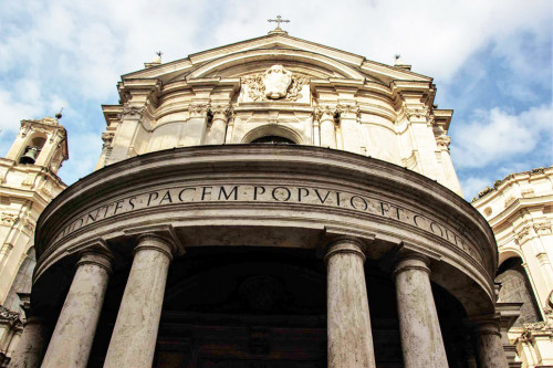 Church of Santa Maria della Pace – design by Pietro da Cortona