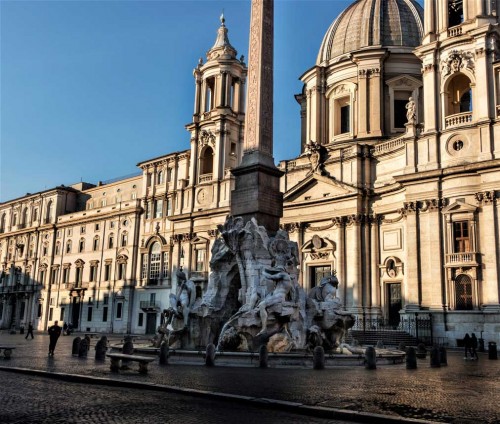 Fontana dei Quattro Fiumi, Piazza Navona