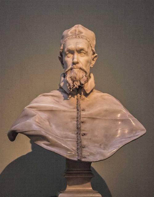 Popiersie papieża Innocentego X, Gian Lorenzo Bernini, Galleria Doria Pamphilj