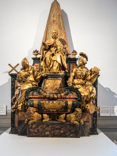 Pierre-Etienne Monnot, model pomnika nagrobnego papieża Innocentego XI, Galleria Nazionale d'Arte Antica, Palazzo Barberini