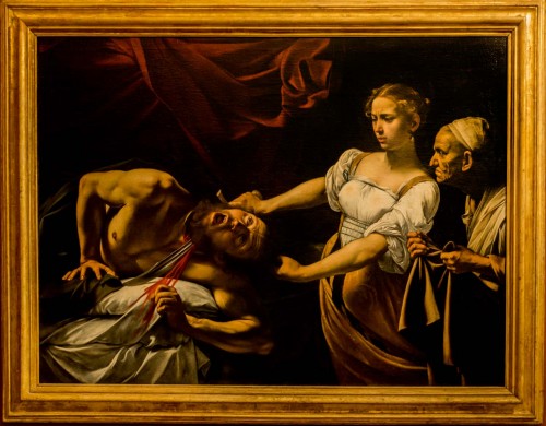 Judith Beheading Holofernes, Caravaggio, Galleria Nazionale d'Arte Antica, Palazzo Barberini