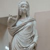 Julia Domna jako bogini Ceres, fragment, Museo Ostia Antica