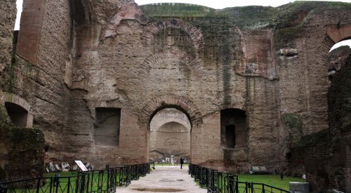 Present-day view of the Baths of Caracalla