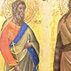 Św. Andrzej i św. Jan Chrzciciel, Paolo Veneziano (koniec XIV w.), Museo Nazionale d'Arte Antica - Palazzo Barberini
