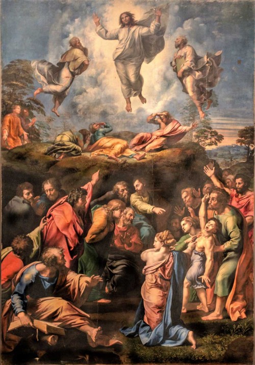 Przemienienie Pańskie, Rafael (Raffaello Sanzio), Musei Vaticani, Pinacoteca Vaticana