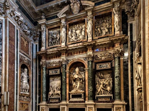 Cappella Paolina, funerary monument of Clement VIII, Basilica of Santa Maria Maggiore