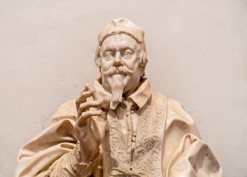 Gian Lorenzo Bernini, popiersie papieża Klemensa X, Galleria Nazionale d'Arte Antica, Palazzo Barberini