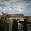 Koloseum, widok od strony Palatynu