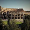 Widok Koloseum od strony Palatynu