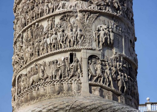 Column of Marcus Aurelius, Piazza Colonna