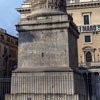 Column of Marcus Aurelius, pedestal, Piazza Colonna