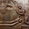 Św. Agnieszka objawiająca się św. Konstancji, fragment, Alessandro Algardi, gips, Museo Nazionale Romano - Palazzo Venezia
