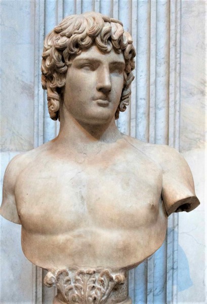 Bust of Antinous, Musei Vaticani