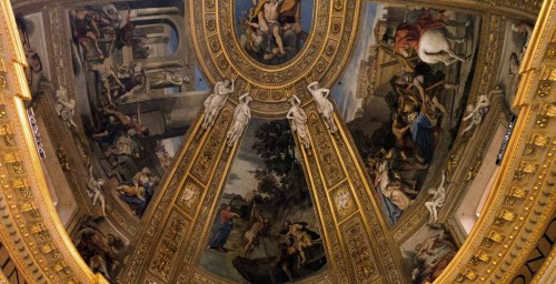 Absyda kościoła Sant'Andrea della Valle, Domenichino