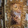 Basilica of San Carlo al Corso, vault fresco – Fall of the Rebel Angels, Giacinto Brandi