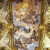 Santa Caterina da Siena a Magnanapoli, Gloria św. Katarzyny ze Sieny, malowidło na stropie