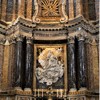 Santa Caterina da Siena a Magnanapoli, ołtarz główny, Ekstaza św. Katarzyny, Melchiorre Caffa