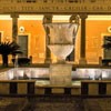 Fountain in front of the Basilica of Santa Cecilia, arrangements from the XX century
