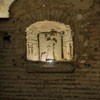 Underground of the Basilica of Santa Cecilia, relief depicting Minerva – guardian of the home