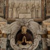 Santa Cecilia, wizerunek kardynała Sfondratiego, fragment nagrobka w przedsionku kościoła