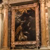 Giovanni Lanfranco, Koronacja Marii w obecności św. Augustyna i św. Hieronima, kaplica rodu Buongiovanni, bazylika Sant'Agostino