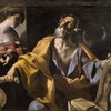 Giovanni Lanfranco, Św. Łukasz uzdrawiający chore dziecko, Galleria Nazionale d'Arte Antica, Palazzo Barberini