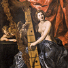 Giovanni Lanfranco, Wenus grająca na harfie, Galleria Nazionale d'Arte Antica, Palazzo Barberini