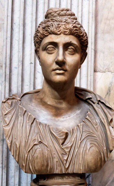Faustyna Starsza (Seniora), żona cesarza Antonina Piusa, Musei Vaticani