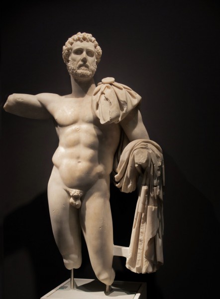 Statue depicting the divine Antoninus Pius, Museo Nazionale Romano, Palazzo Massimo