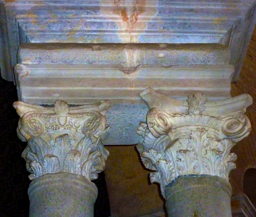 Santa Constanza, columns supporting the tambour, detail