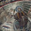 Church of Santa Constanza, Christian mosaics, fragment with the enthroned Christ and St. Peter