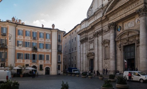 Piazza di Sant’Ignazio in front of the Church of Sant’Ignazio