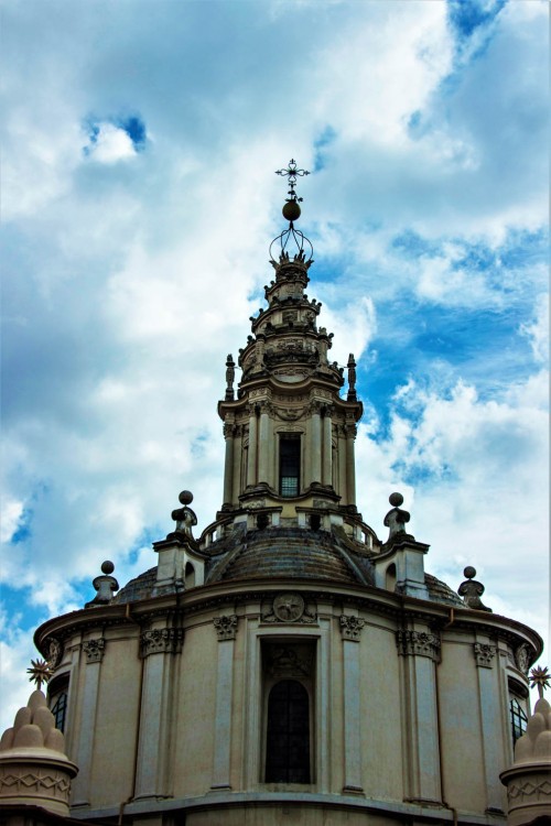 Church of Sant'Ivo alla Sapienza, dome with a roof lantern