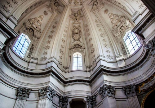 Sant'Ivo alla Sapienza, widok kopuły