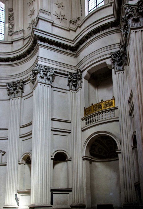 Sant'Ivo alla Sapienza, wnętrze, Francesco Borromini
