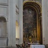 Church of Sant'Ivo alla Sapienza, main altar with a painting depicting St. Ivo, Pietro da Cortona