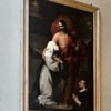 San Lorenzo in Miranda, Św. Katarzyna ze Sieny całująca rany Chrystusa, koniec XVI w.