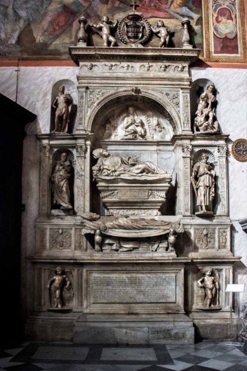 Church of San Marcello, tombstone of Giovanni Michiel and Antonio Orso, Jacopo Sansovino