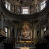 San Marcello, ołtarz główny, Gloria św. Marcelego, XIX w.
