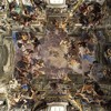 Ceiling painting in the Church of Sant’Ignazio, of which the first benefactor and founder was Ludovico Ludovisi